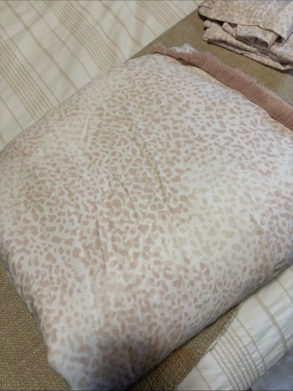 Bamboo duvet cover and 2 standard pillow cases